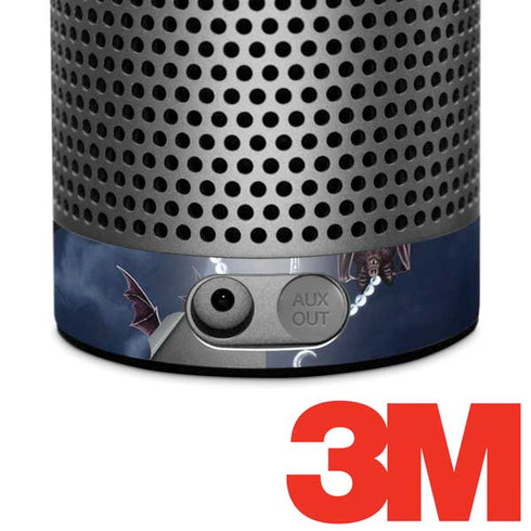 Gothic Moon with Bats and Flowers by Sarah Richter Amazon Echo Skin