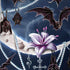 Gothic Moon with Bats and Flowers by Sarah Richter Amazon Echo Skin