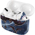 Gothic Moon with Bats and Flowers by Sarah Richter Apple AirPods Pro Skin