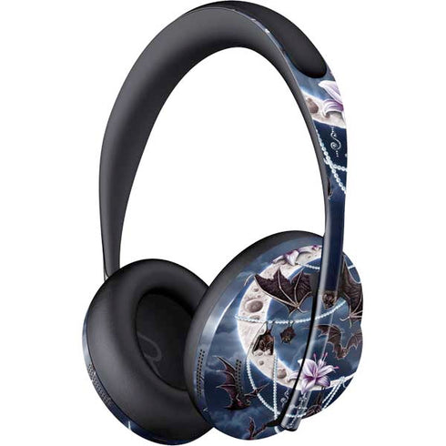 Gothic Moon with Bats and Flowers by Sarah Richter Bose Noise Cancelling Headphones 700 Skin