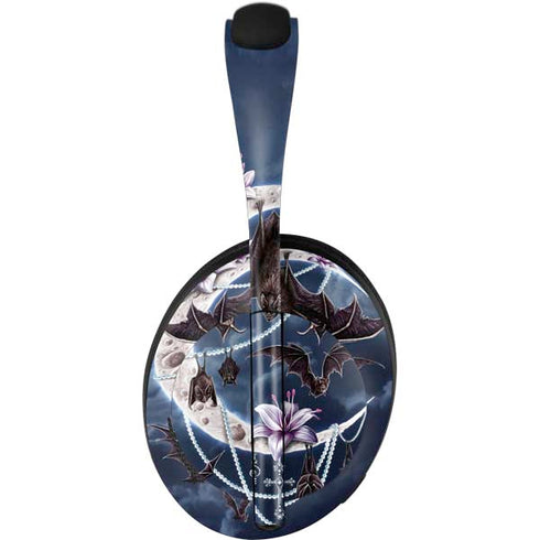 Gothic Moon with Bats and Flowers by Sarah Richter Bose Noise Cancelling Headphones 700 Skin
