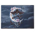 Gothic Moon with Bats and Flowers by Sarah Richter HP Envy Skin