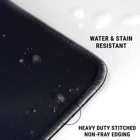 Gothic Moon with Bats and Flowers by Sarah Richter Gaming Mouse Pad