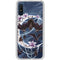 Gothic Moon with Bats and Flowers by Sarah Richter Galaxy A10e Clear Case