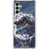 Gothic Moon with Bats and Flowers by Sarah Richter Galaxy A13 5G Clear Case