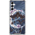 Gothic Moon with Bats and Flowers by Sarah Richter Galaxy A14 5G Clear Case