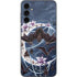 Gothic Moon with Bats and Flowers by Sarah Richter Galaxy A14 5G Skin