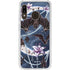 Gothic Moon with Bats and Flowers by Sarah Richter Galaxy A20 Clear Case