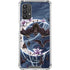 Gothic Moon with Bats and Flowers by Sarah Richter Galaxy A32 5G Clear Case