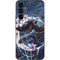 Gothic Moon with Bats and Flowers by Sarah Richter Galaxy A54 5G Skin
