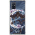 Gothic Moon with Bats and Flowers by Sarah Richter Galaxy A71 5G Clear Case