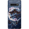 Gothic Moon with Bats and Flowers by Sarah Richter Galaxy S10 Skin