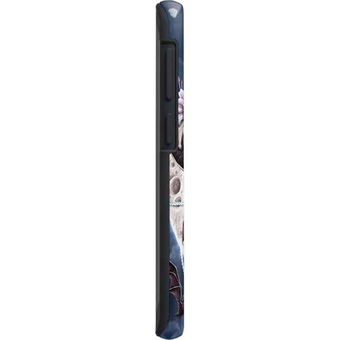 Gothic Moon with Bats and Flowers by Sarah Richter Galaxy S20 Plus Pro Case