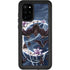 Gothic Moon with Bats and Flowers by Sarah Richter Galaxy S20 Plus Waterproof Case