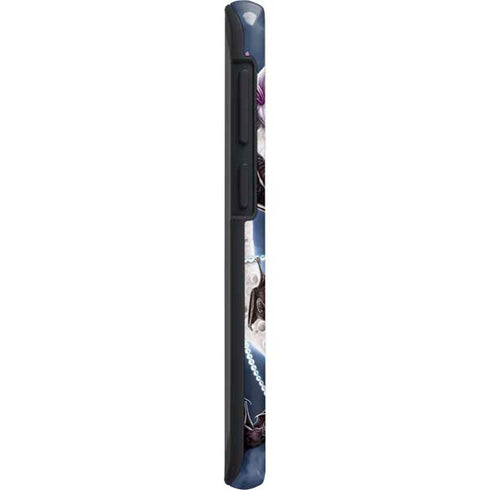Gothic Moon with Bats and Flowers by Sarah Richter Galaxy S20 Ultra 5G Pro Case