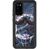 Gothic Moon with Bats and Flowers by Sarah Richter Galaxy S20 Waterproof Case