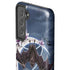 Gothic Moon with Bats and Flowers by Sarah Richter Galaxy S21 5G Pro Case