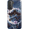 Gothic Moon with Bats and Flowers by Sarah Richter Galaxy S21 5G Pro Case