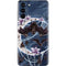 Gothic Moon with Bats and Flowers by Sarah Richter Galaxy S21 5G Skin
