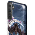 Gothic Moon with Bats and Flowers by Sarah Richter Galaxy S21 FE Pro Case
