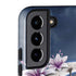 Gothic Moon with Bats and Flowers by Sarah Richter Galaxy S22 Plus Pro Case