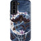 Gothic Moon with Bats and Flowers by Sarah Richter Galaxy S22 Pro Case