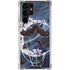 Gothic Moon with Bats and Flowers by Sarah Richter Galaxy S22 Ultra Clear Case