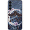 Gothic Moon with Bats and Flowers by Sarah Richter Galaxy S23 Plus Skin