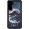 Gothic Moon with Bats and Flowers by Sarah Richter Galaxy S23 Plus Waterproof Case