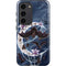 Gothic Moon with Bats and Flowers by Sarah Richter Galaxy S23 Pro Case