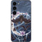Gothic Moon with Bats and Flowers by Sarah Richter Galaxy S23 Skin