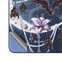 Gothic Moon with Bats and Flowers by Sarah Richter Galaxy Z Fold5 5G Skin