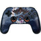 Gothic Moon with Bats and Flowers by Sarah Richter Google Stadia Controller Skin