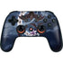 Gothic Moon with Bats and Flowers by Sarah Richter Google Stadia Controller Skin