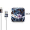 Gothic Moon with Bats and Flowers by Sarah Richter iPad Charger (10W USB) Skin