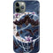 Gothic Moon with Bats and Flowers by Sarah Richter iPhone 11 Pro Lite Case