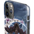 Gothic Moon with Bats and Flowers by Sarah Richter iPhone 11 Pro Lite Case
