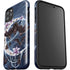 Gothic Moon with Bats and Flowers by Sarah Richter iPhone 11 Pro Max Impact Case
