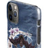 Gothic Moon with Bats and Flowers by Sarah Richter iPhone 11 Pro Max Lite Case