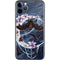 Gothic Moon with Bats and Flowers by Sarah Richter iPhone 11 Pro Skin