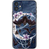 Gothic Moon with Bats and Flowers by Sarah Richter iPhone 11 Skin