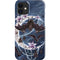 Gothic Moon with Bats and Flowers by Sarah Richter iPhone 12 Mini Lite Case