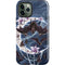 Gothic Moon with Bats and Flowers by Sarah Richter iPhone 12 Pro Impact Case