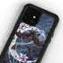 Gothic Moon with Bats and Flowers by Sarah Richter iPhone 12 Waterproof Case