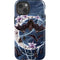 Gothic Moon with Bats and Flowers by Sarah Richter iPhone 13 Impact Case