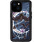 Gothic Moon with Bats and Flowers by Sarah Richter iPhone 13 Mini Waterproof Case
