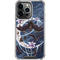 Gothic Moon with Bats and Flowers by Sarah Richter iPhone 13 Pro Clear Case