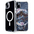 Gothic Moon with Bats and Flowers by Sarah Richter iPhone 14 MagSafe Case