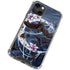 Gothic Moon with Bats and Flowers by Sarah Richter iPhone 14 Plus Clear Case