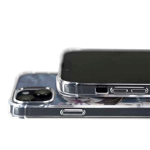 Gothic Moon with Bats and Flowers by Sarah Richter iPhone 14 Plus MagSafe Case